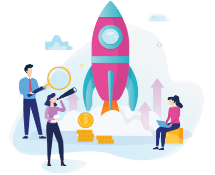 Illustration of scalable web development